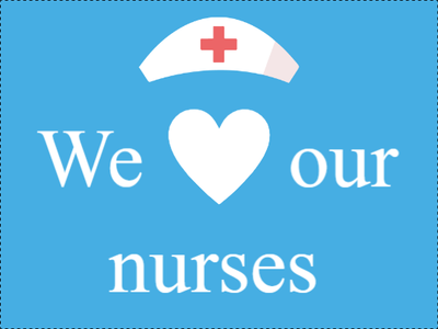 Custom Outdoor Yard Signs Multiple Sizes  We Love Our Nurses