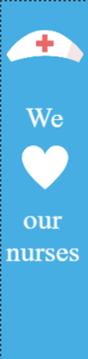 Custom Outdoor Yard Signs Multiple Sizes  We Love Our Nurses
