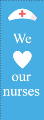 Custom Outdoor Yard Signs Multiple Sizes  We Love Our Nurses