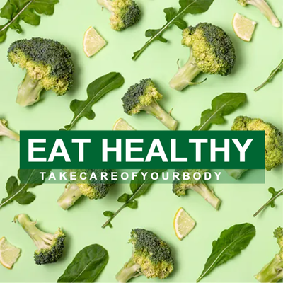 Custom Outdoor Yard Signs Multiple Sizes Eat Healthy