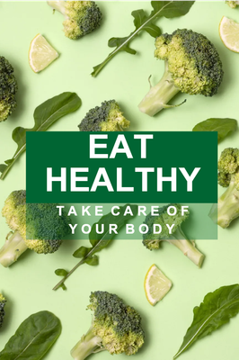 Custom Outdoor Yard Signs Multiple Sizes Eat Healthy