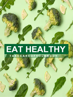 Custom Outdoor Yard Signs Multiple Sizes Eat Healthy
