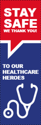 Custom Outdoor Yard Signs Multiple Sizes Stay Safe