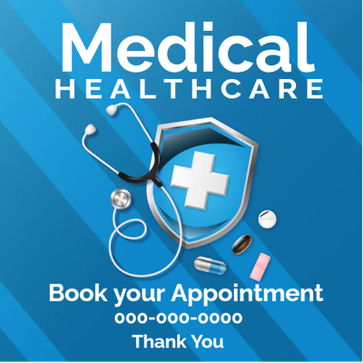 Custom Outdoor Yard Signs Multiple Sizes  Medical Health Care