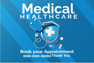 Custom Outdoor Yard Signs Multiple Sizes  Medical Health Care