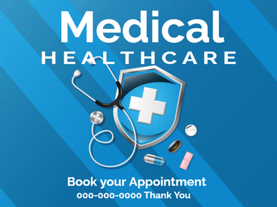 Custom Outdoor Yard Signs Multiple Sizes  Medical Health Care