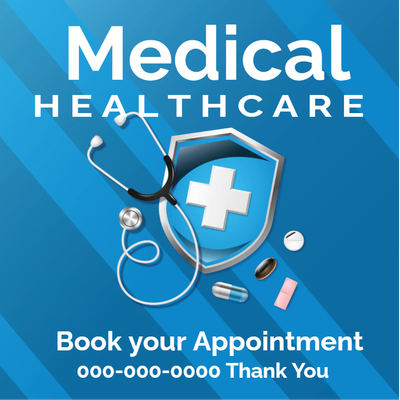 Custom Outdoor Yard Signs Multiple Sizes  Medical Health Care
