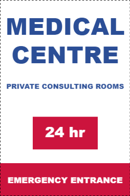 Custom Outdoor Yard Signs Multiple Sizes Medical Centre