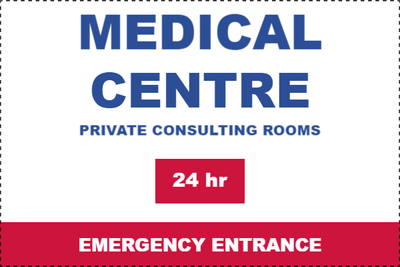 Custom Outdoor Yard Signs Multiple Sizes Medical Centre