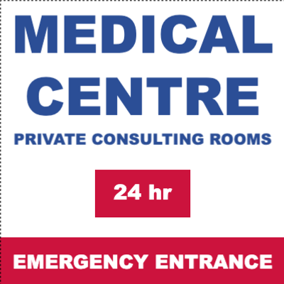 Custom Outdoor Yard Signs Multiple Sizes Medical Centre
