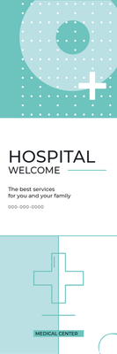 Custom Outdoor Yard Signs Multiple Sizes Hospital Welcome