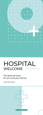Custom Outdoor Yard Signs Multiple Sizes Hospital Welcome