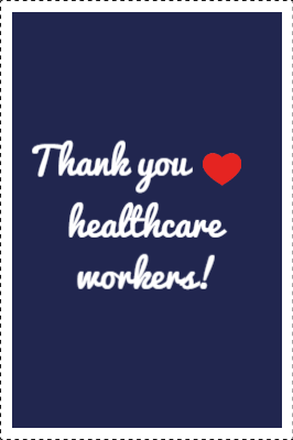 Custom Outdoor Yard Signs Multiple Sizes Healthcare Workers