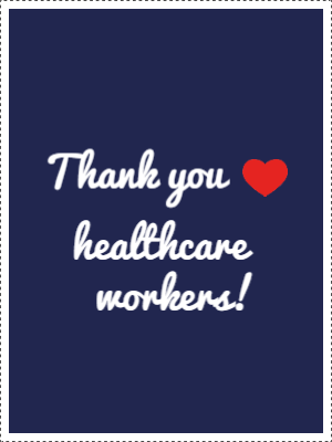 Custom Outdoor Yard Signs Multiple Sizes Healthcare Workers