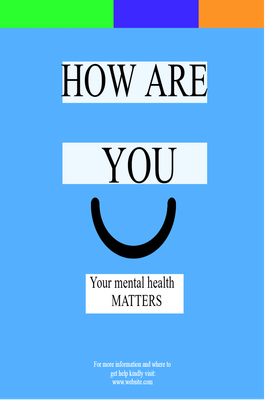 Custom Outdoor Yard Signs Multiple Sizes Mental Health Matters