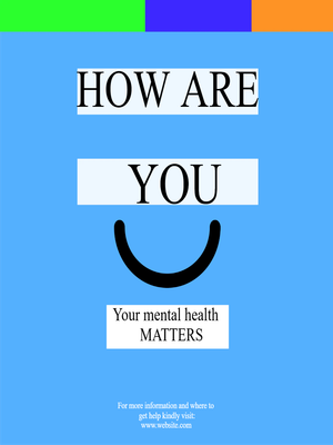 Custom Outdoor Yard Signs Multiple Sizes Mental Health Matters