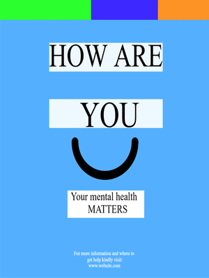 Custom Outdoor Yard Signs Multiple Sizes Mental Health Matters