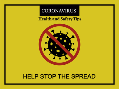 Custom Outdoor Yard Signs Multiple Sizes Corona Virus