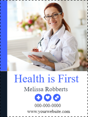 Custom Outdoor Yard Signs Multiple Sizes Health First
