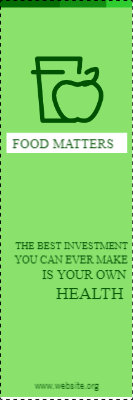 Custom Outdoor Yard Signs Multiple Sizes Food Matters