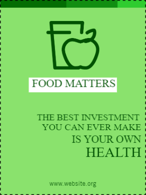 Custom Outdoor Yard Signs Multiple Sizes Food Matters