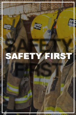 Custom Outdoor Yard Signs Multiple Sizes Safety First