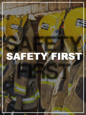 Custom Outdoor Yard Signs Multiple Sizes Safety First