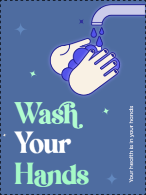 Custom Outdoor Yard Signs Multiple Sizes Wash Your Hands