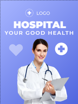 Custom Outdoor Yard Signs Multiple Sizes Hospital Good Health