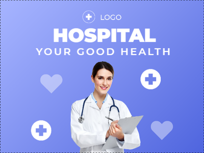 Custom Outdoor Yard Signs Multiple Sizes Hospital Good Health