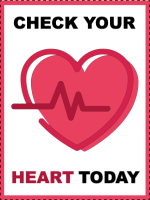 Custom Outdoor Yard Signs Multiple Sizes Check Your Heart