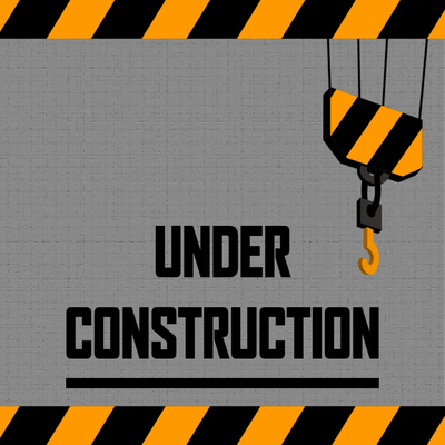 Custom Outdoor Yard Signs Multiple Sizes Under Construction
