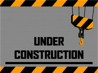 Custom Outdoor Yard Signs Multiple Sizes Under Construction