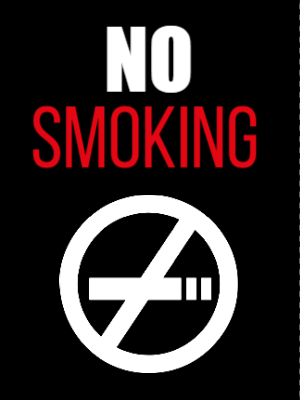 Custom Outdoor Yard Signs Multiple Sizes No Smoking