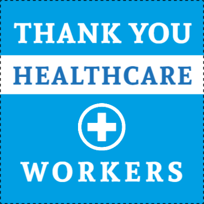 Custom Outdoor Yard Signs Multiple Sizes Health Care Workers