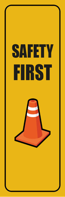Custom Outdoor Yard Signs Multiple Sizes Safety First