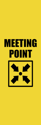 Custom Outdoor Yard Signs Multiple Sizes Meeting Point