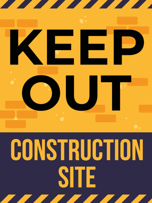 Custom Outdoor Yard Signs Multiple Sizes Keep Out