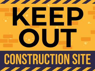 Custom Outdoor Yard Signs Multiple Sizes Keep Out