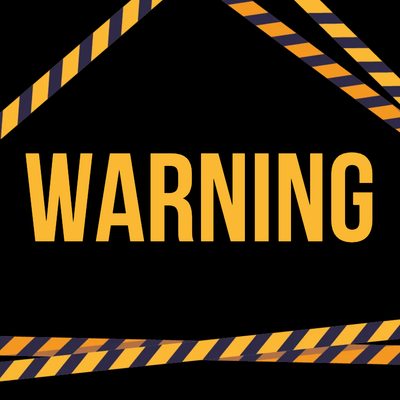 Custom Outdoor Yard Signs Multiple Sizes Warning Sign