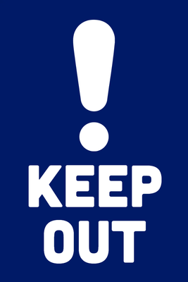 Custom Outdoor Yard Signs Multiple Sizes Keep Out Signs