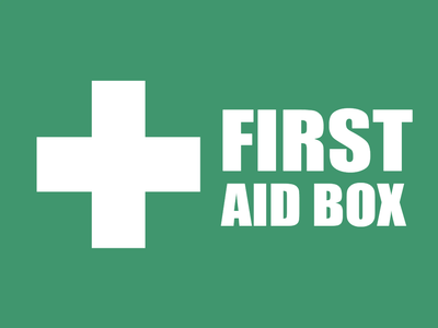 Custom Outdoor Yard Signs Multiple Sizes First Aid Kit