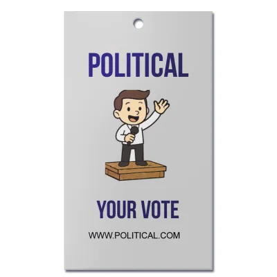 Custom Hang Tags Multiple Sizes Vote Now