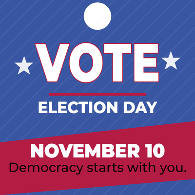 Custom Hang Tags Multiple Sizes Election Day
