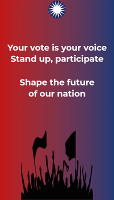 Custom Hang Tags Multiple Sizes Power of Voting