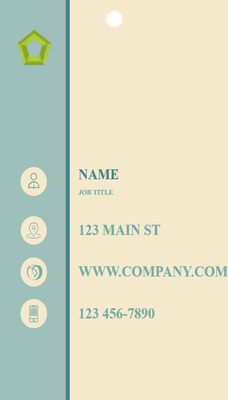Custom Hang Tags Multiple Sizes Name 123 Main