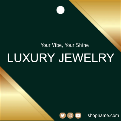 Custom Hang Tags Multiple Sizes Luxury Jewelry
