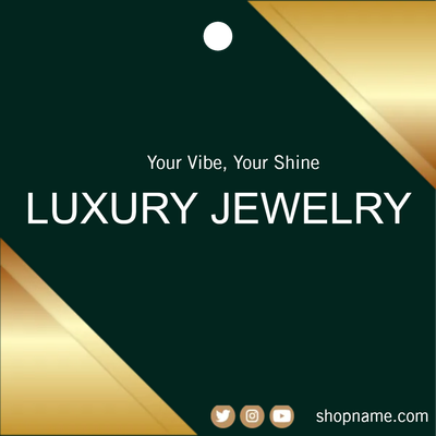 Custom Hang Tags Multiple Sizes Luxury Jewelry