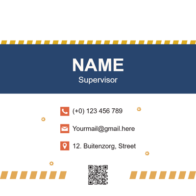 Custom Hang Tags Multiple Sizes Supervisor Name