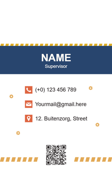 Custom Hang Tags Multiple Sizes Supervisor Name
